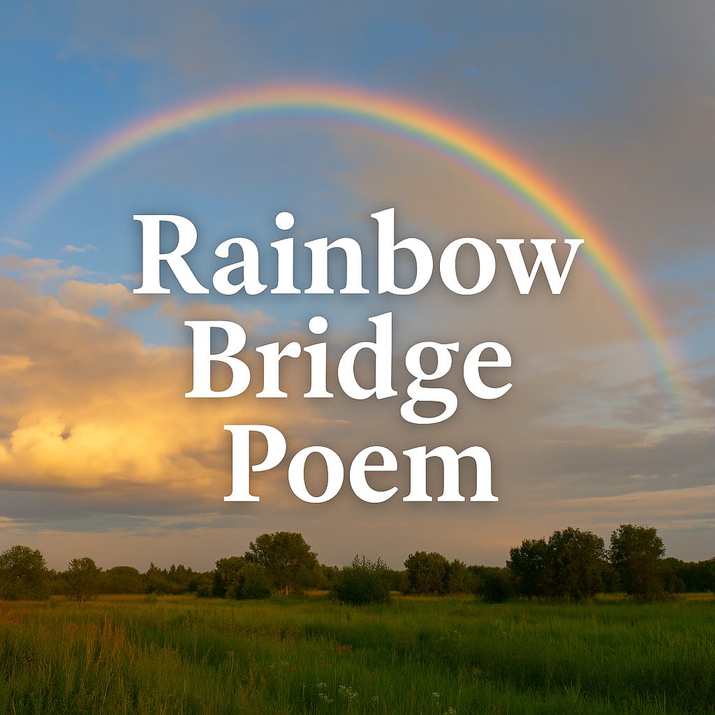 rainbow bridge poem