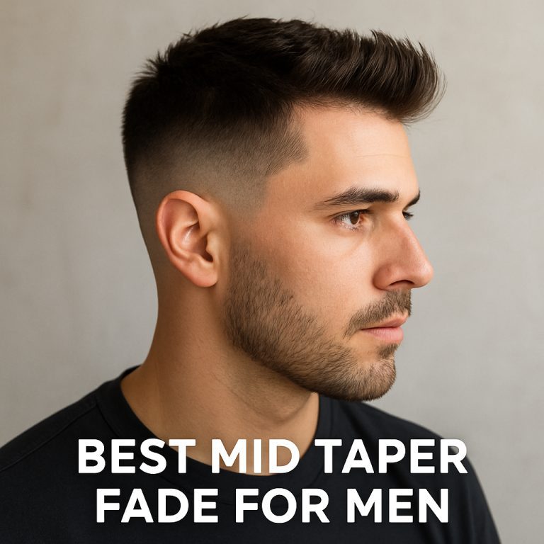 Best mid taper fade for men