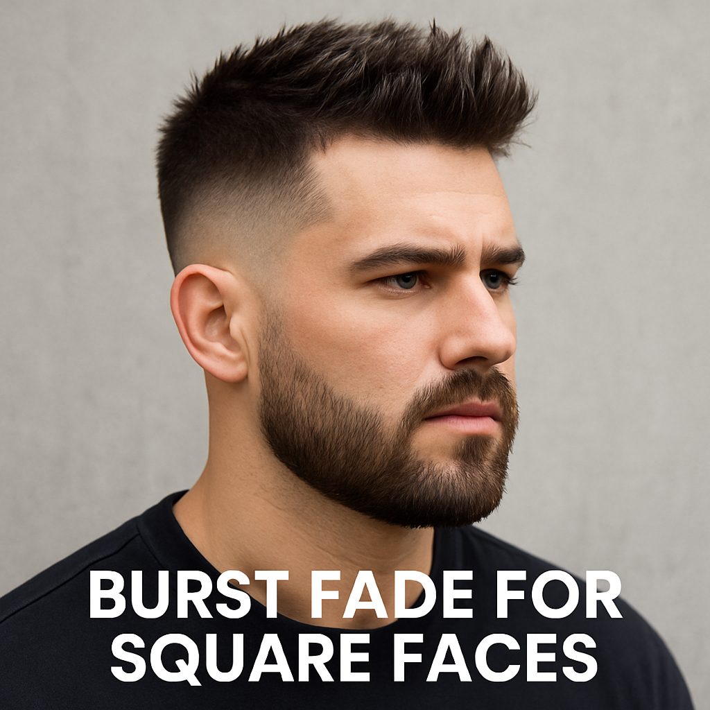 Burst fade for square faces