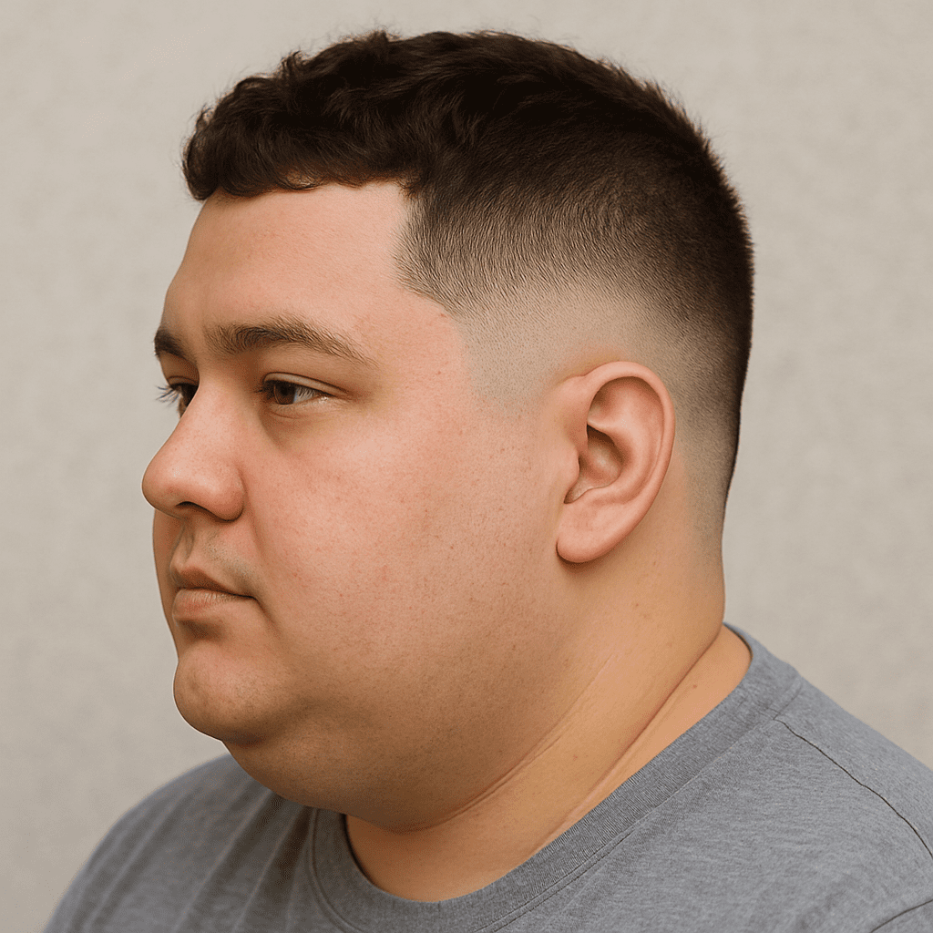 Drop Fade for Round Faces