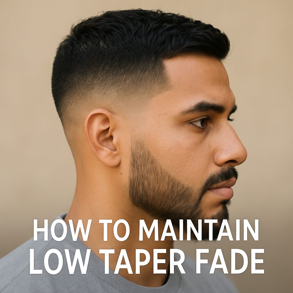 How to maintain low taper fade
