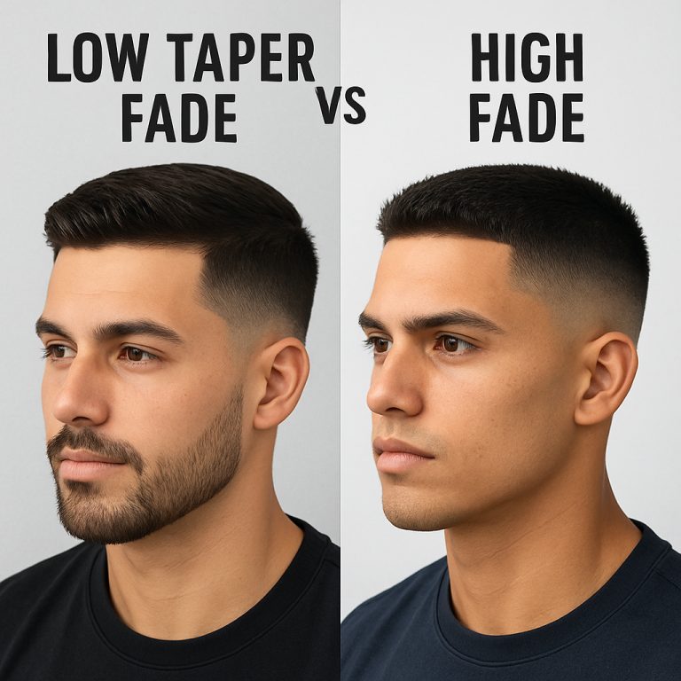 Low taper fade vs high fade