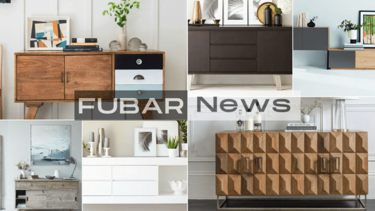 The Latest Trends in Display Cabinets and Sideboards at Furniture in Fashion