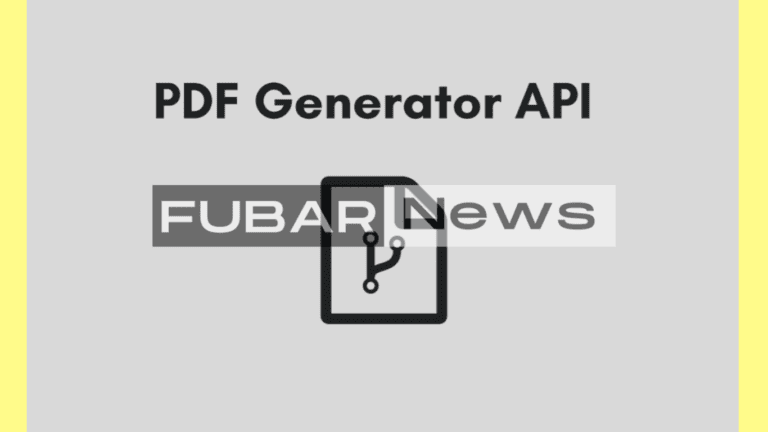5 Reasons Why Every Business Needs a PDF Generator API